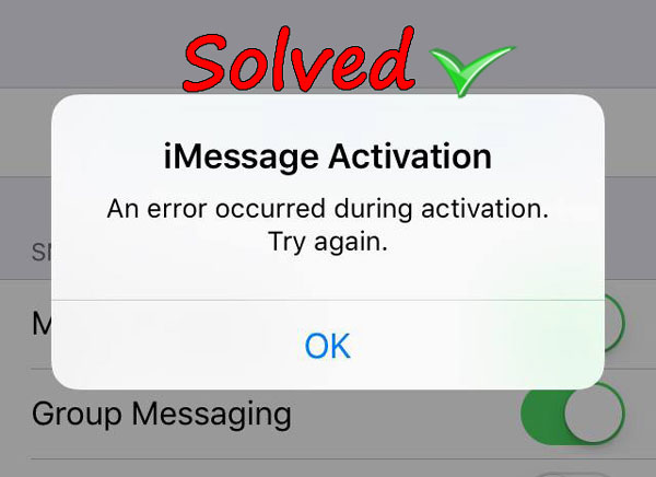 iMessage Activation Error: Causes and Solutions