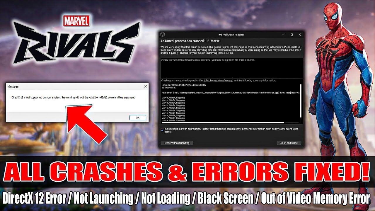 marvel rivals 2103 error